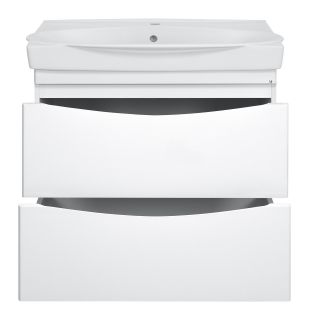 Напольная тумба под раковину Misty Элвис 70см белый